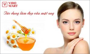Tác dụng làm sáng da bằng mật ong