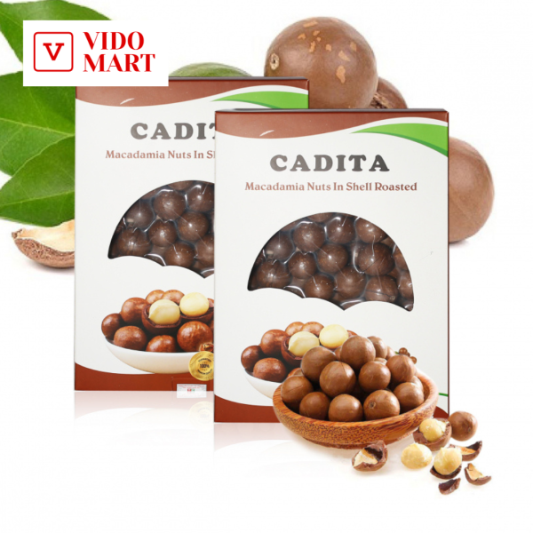 Hạt macca hộp giấy Cadita - Úc