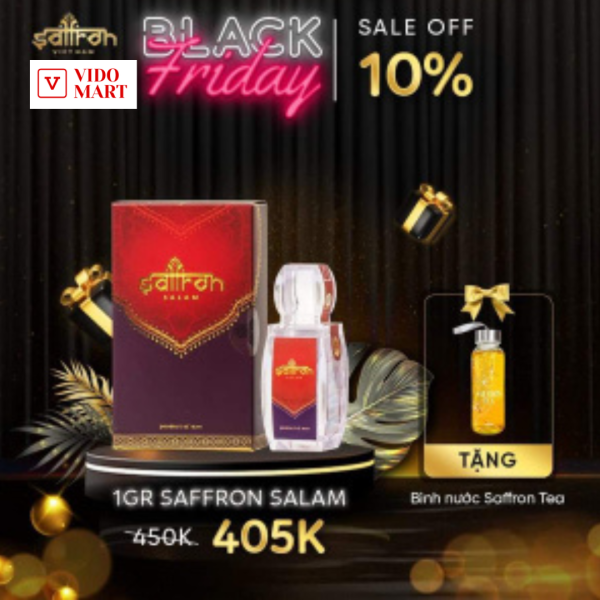Nhụy hoa nghệ tây SAFFRON SALAM 1Gram/hộp