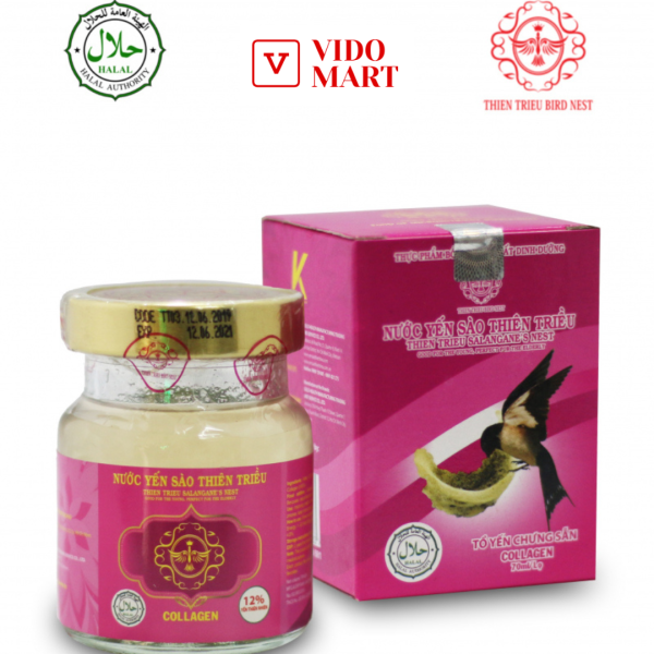 Nước yến sào cao cấp Thiên Triều (Collagen) 70ml/hũ