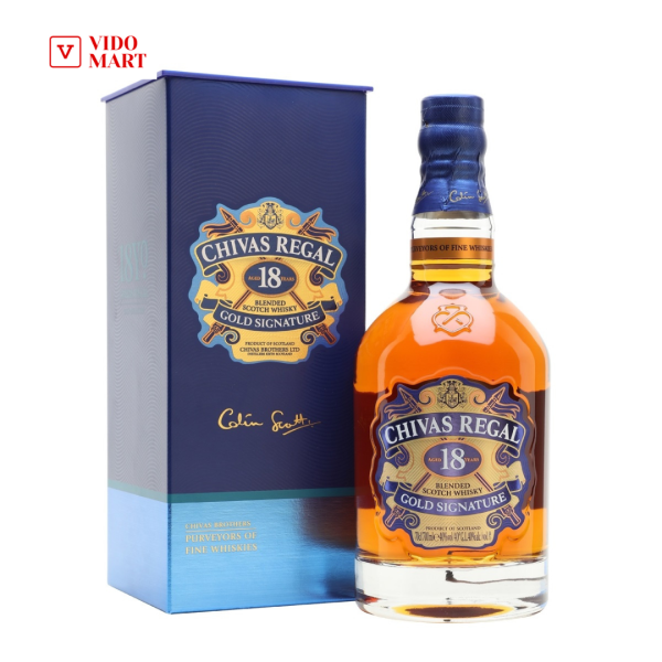Rượu Chivas 18 Regal - 40% Vol 700ml