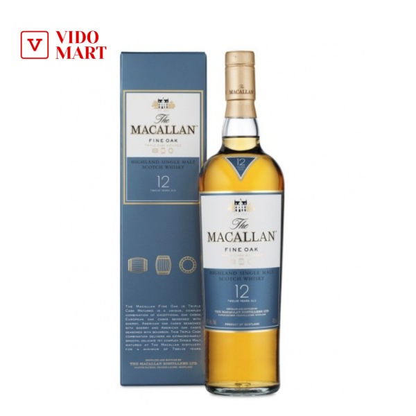 Macallan 12 Fine Oak 700ml 40% Vol