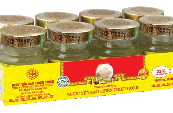 Lốc 8 hũ nước yến sào cao cấp Thiên Triều (đường phèn) 70ml/hũ